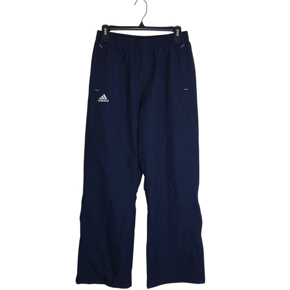 Adidas ladies athletic windbreak type running gym pants size medium